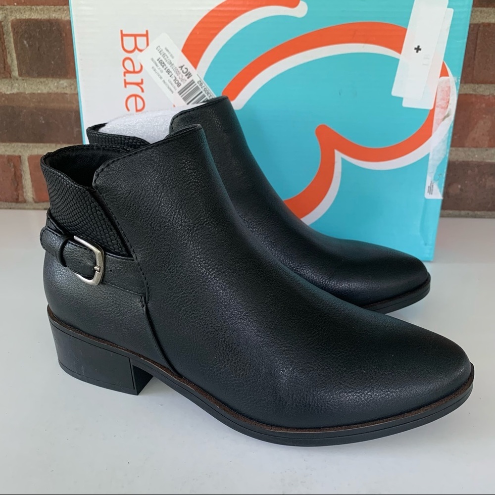 BareTraps Black Marconi Ankle Boots Women’s Size US 7 M